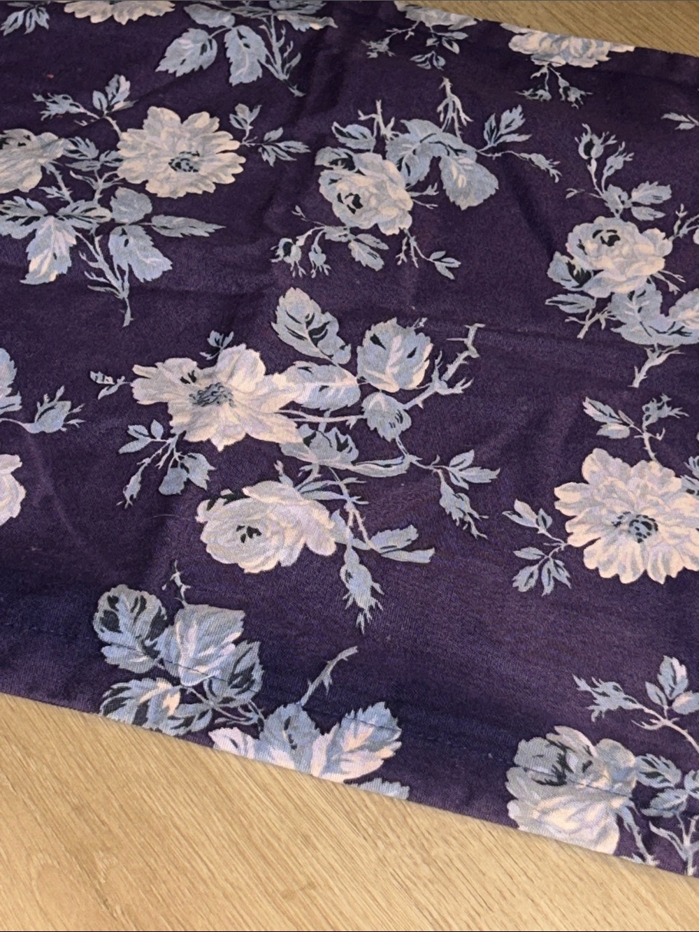 Ralph Lauren purple floral pillow cover - Picture 2 of 3